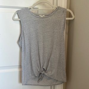 Jcrew tie front tank top